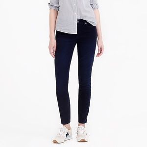 J. Crew Navy Blue Toothpick Ankle Corduroy pants